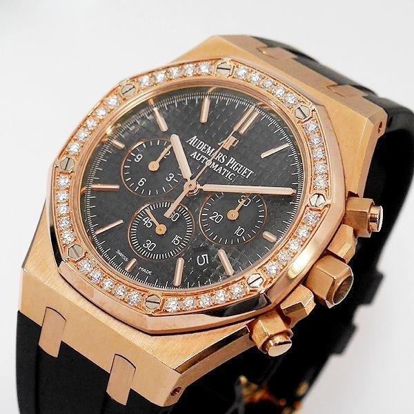 ロイヤルオーク AUDEMARS PIGUET オーデマピゲ 18KPG クロノグラフ