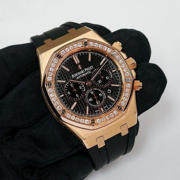 ロイヤルオーク AUDEMARS PIGUET オーデマピゲ 18KPG クロノグラフ