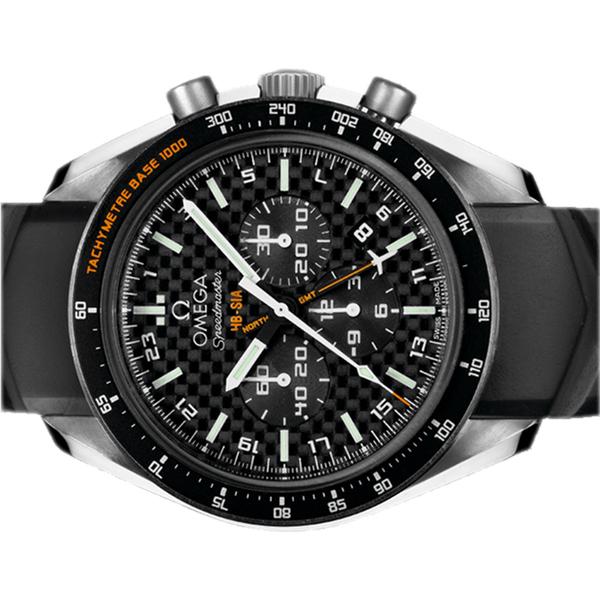 正規通販 クロノグラフ GMT クロノメーター コーアクシャル 記念モデル スピードマスター オメガ OMEGA ナンバーエディション 未使用 新品 321.92.44.52.01.001 44.25mm 腕時計