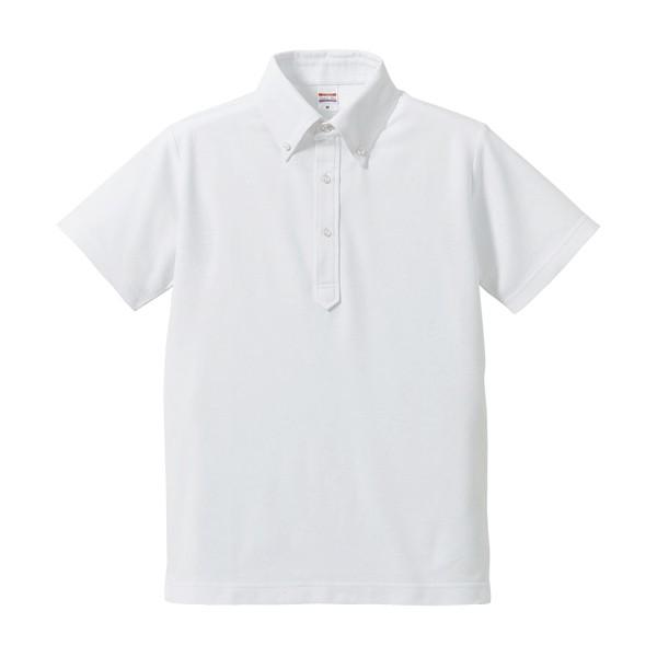 無地 ポロシャツ メンズ 半袖 白 黒 紺 ピンク United Athle ユナイテッドアスレ 5 3オンス ドライカノコ ユーティリティー ポロシャツ ボタンダウン 5052 01 5052 01 ジュエリーささき 通販 Yahoo ショッピング
