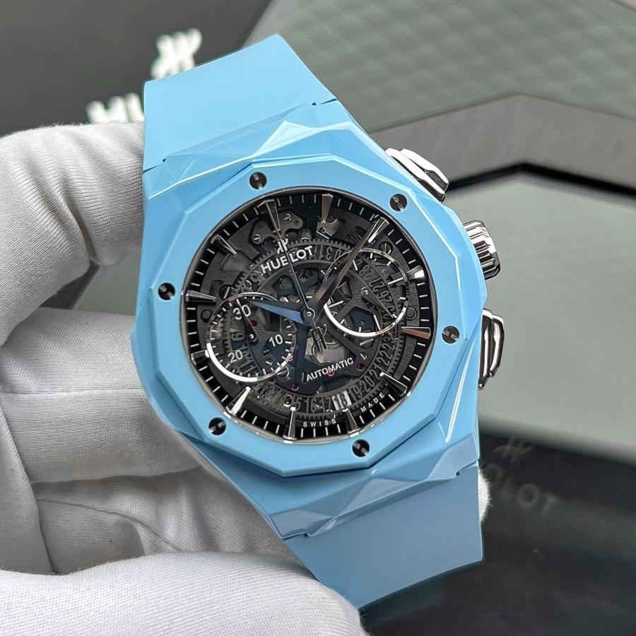 クラシックフュージョン 【新品 世界限定100本】HUBLOT ウブロ アエロ 