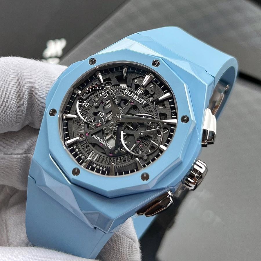 新品 世界限定100本】HUBLOT ウブロ アエロフュージョン クロノ 
