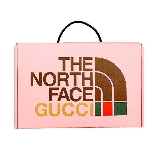 GUCCI x THE NORTH FACE グッチ ノースフェイス 第二弾 コラボ Tシャツ 新品 猫 ネイビー L ブルー 国内正規品 メンズ レディース 未使用の画像