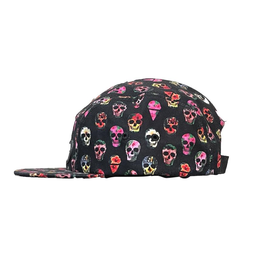 69SLAM（ロックスラム） 【国内未入荷】 キャップ シュガースカル 総柄