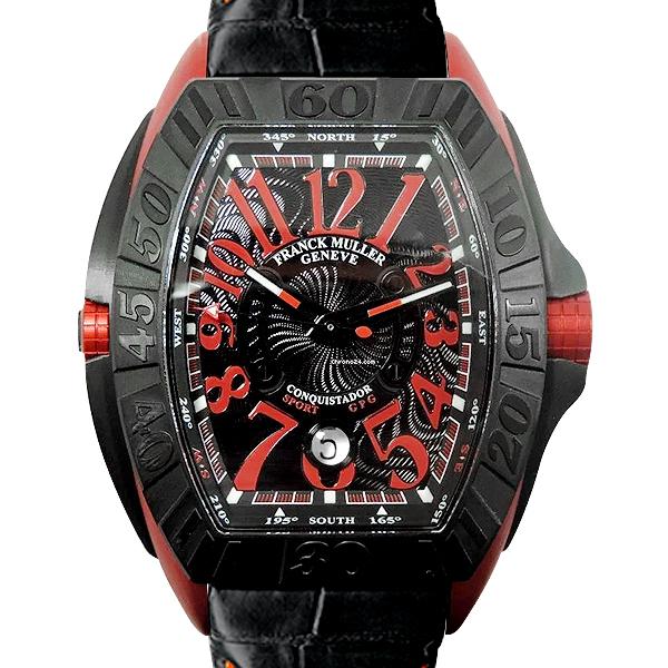 フランクミュラーコンキスタドール8900用Ｃｒｏｃｏ黒ベルト FRANCK MULLER（フランクミュラー） コンキスタドールグランプリ 8900