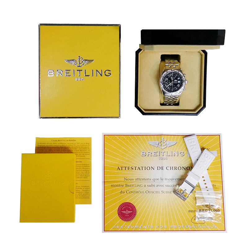 ブライトリング純正BOX ブライトリング（BREITLING） 【純正BOX / 純正ラバーベルト付属