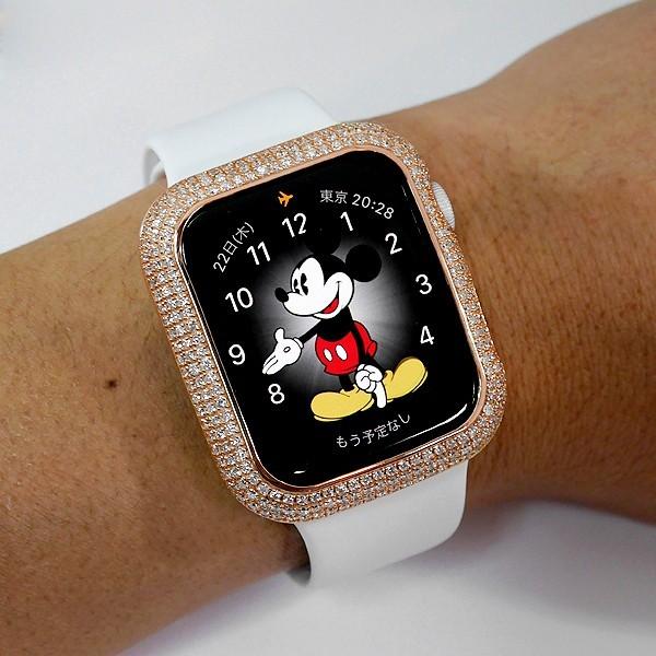 アップルウォッチ シリーズ6 カバー アップルウォッチカスタム ピンクゴールド X ダイヤモンド Apple Watch 6 44mm用 G Baller正規品 Applewatch6 Custom Svpg ジュエリーささき 通販 Yahoo ショッピング