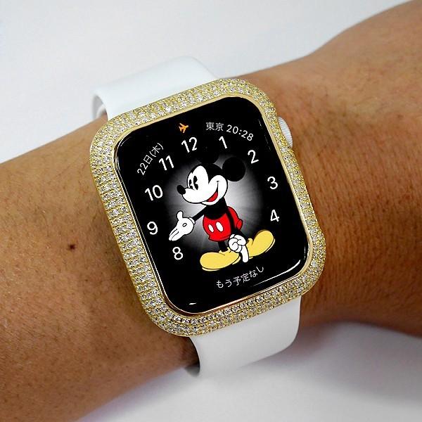 アップルウォッチ シリーズ6・SE・5・4【44mm】イエローゴールド  