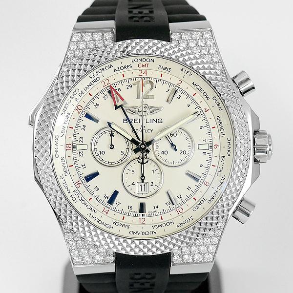 ブライトリング フォー ベントレー BREITLING GMT ダイヤ A47362
