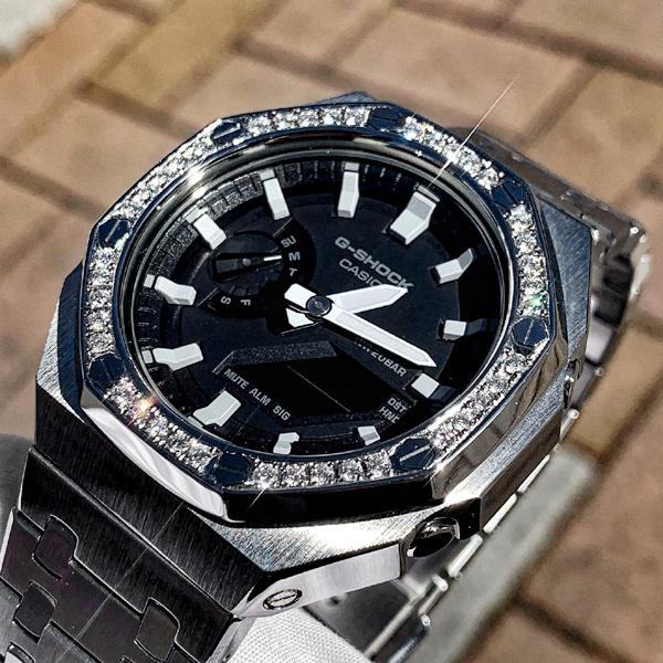 G-SHOCK CASIOAK カシオーク カスタム 天然ダイヤモンド メタル G-SHOCK CASIOAK カシオーク カスタム 天然ダイヤモンド メタル