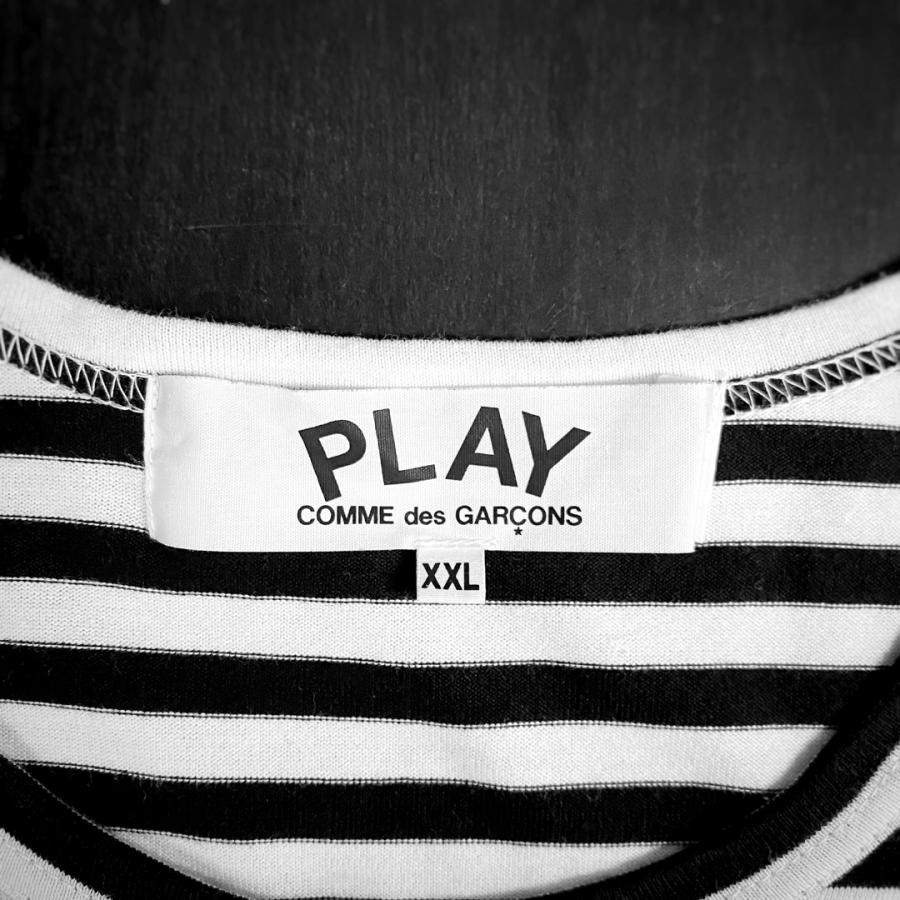 COMME des GARCONS PLAY プレイ コムデギャルソン ボーダー 長袖