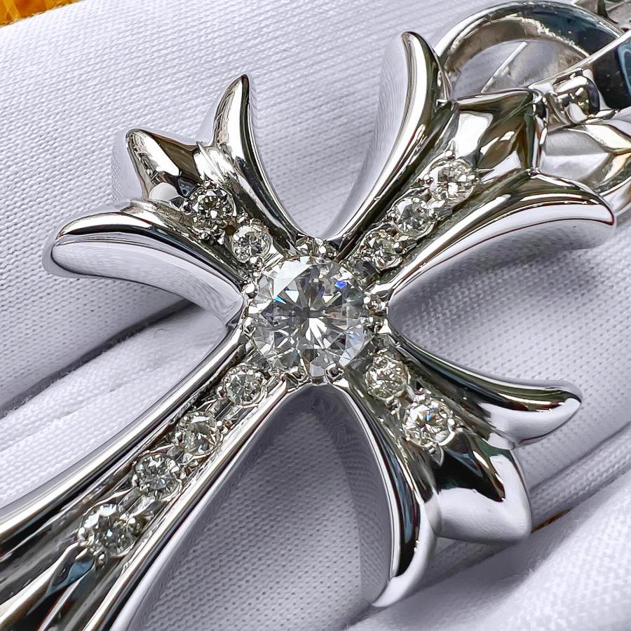 CHROME HEARTS クロムハーツ CHクロス with ベイル SM パヴェ CHROME HEARTS クロムハーツ CHクロス with ベイル SM パヴェ