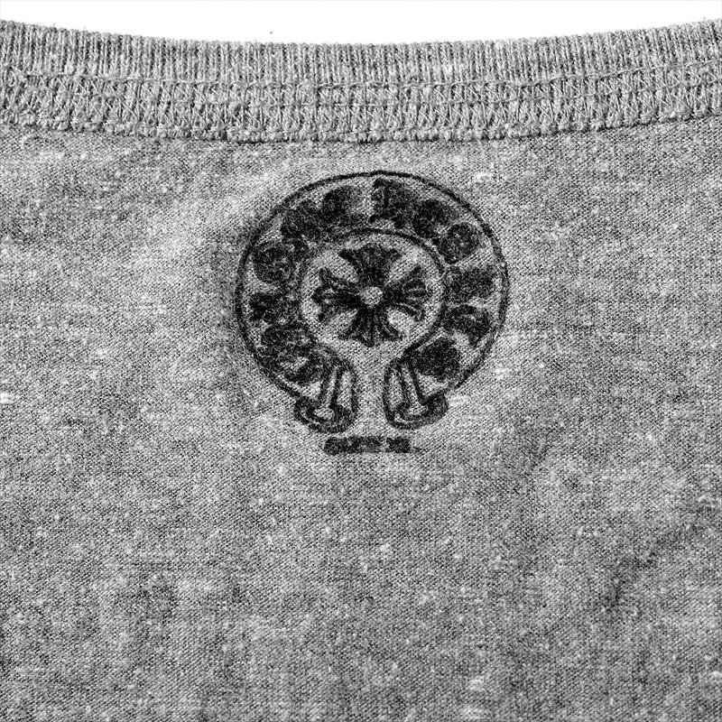 CHROME HEARTS クロムハーツ ヘンリーネック 7分袖 カットソー T CHROME HEARTS クロムハーツ ヘンリーネック 7分袖 カットソー T