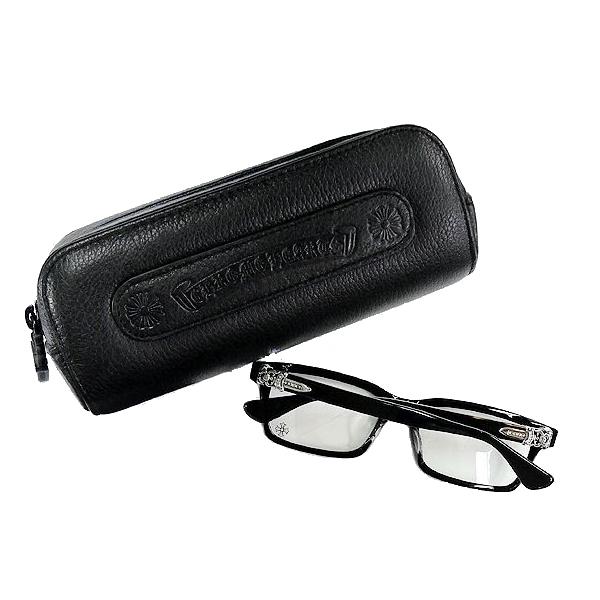CHROME HEARTS レア クロムハーツ メガネ アイウェア ダガー ダイヤ 