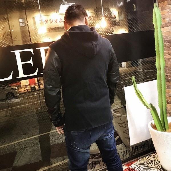 CHROME HEARTS（クロムハーツ） レザー セメタリークロス パッチ