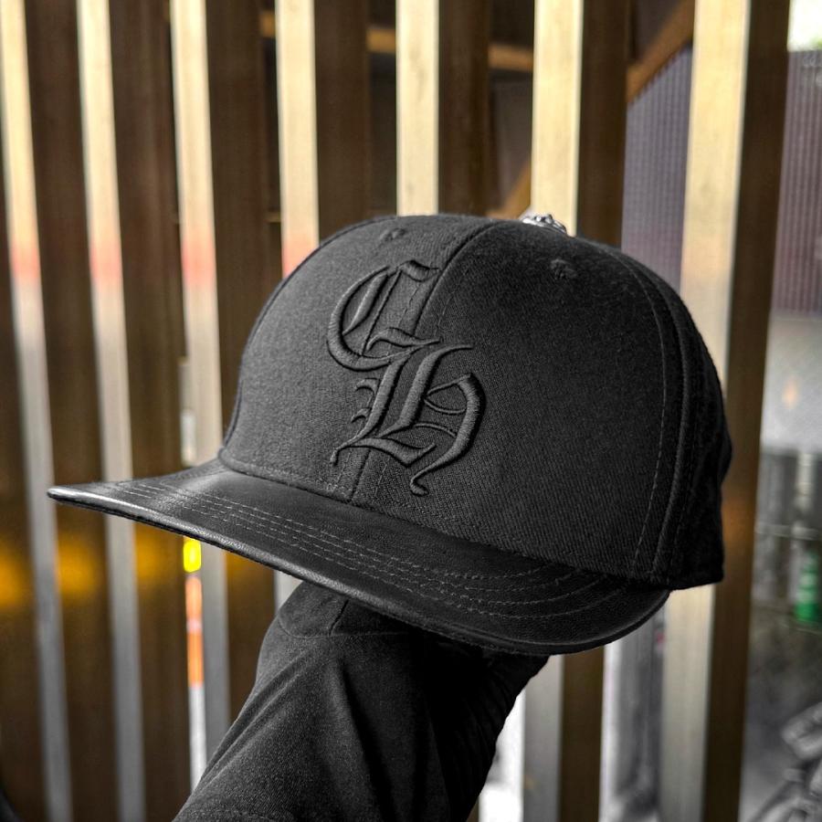 クロムハーツ CH トラッカーキャップ ブラック メッシュ ロゴ刺繍 CHROME HEARTS（クロムハーツ） 【超希少】CHROME HEARTS CHロゴ刺繍