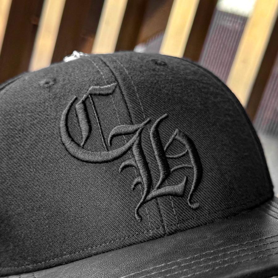 クロムハーツ CH トラッカーキャップ ブラック メッシュ ロゴ刺繍 CHROME HEARTS（クロムハーツ） 【超希少】CHROME HEARTS CHロゴ刺繍