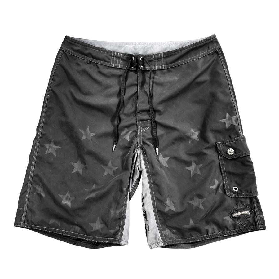クロムハーツSurf Pants ブラック スイムショーツ CHROME HEARTS（クロムハーツ） 【国内正規品】CHROME HEARTS CHプラス
