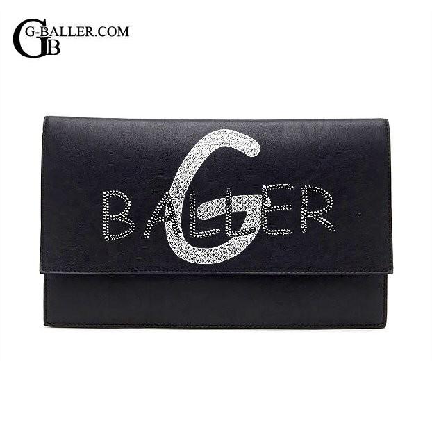 G-BALLERロゴ デコ クラッチバッグ ブランド 正規品 : ジュエリー  