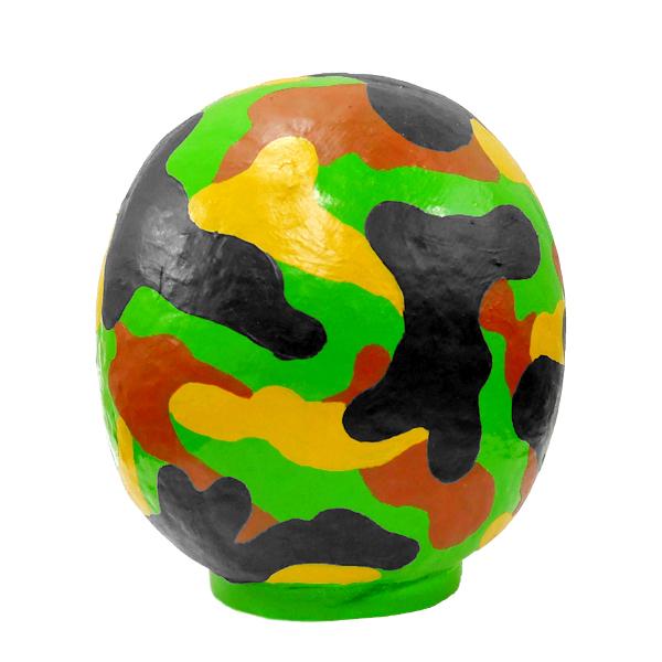 限定88個】 ペイント ダルマ 迷彩 カモフラ アート アーティスト Cn