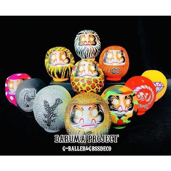 縁起物アート福だるま カモフラージュ柄 迷彩ハンドメイド 公式