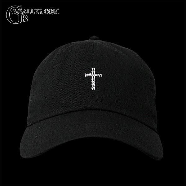 格安人気 スワロキャップ クロス コットンキャップ 黒 白 ピンク G Baller ブランド 正規品 安いそれに目立つ Transfer Gitsport Net