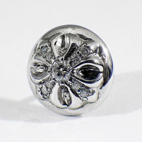 クロームハーツ　クロスボール　ダイヤ　ピアス CHROME HEARTS（クロムハーツ） クロスボール スタッドピアス パヴェ
