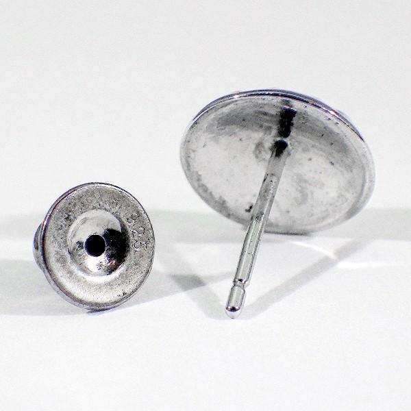 CHROME HEARTS（クロムハーツ） クロスボール スタッドピアス パヴェ