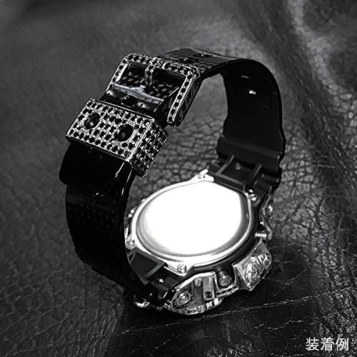 G-SHOCKカスタム ベルトループ 黒 ブラック 20mm用 Gショックカスタム G-BALLER ジーボーラー 正規品 | G-SHOCK | 02