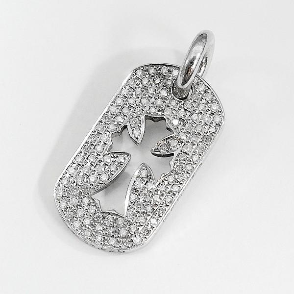 CHROME HEARTS クロムハーツ カットアウトクロス ドッグタグ SM CHROME HEARTS クロムハーツ カットアウトクロス ドッグタグ SM