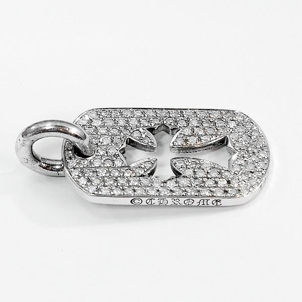 CHROME HEARTS クロムハーツ カットアウトクロス ドッグタグ SM CHROME HEARTS クロムハーツ カットアウトクロス ドッグタグ SM