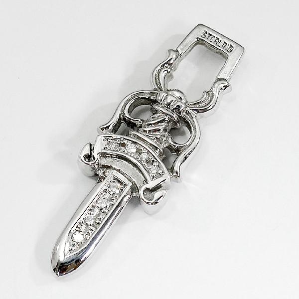 CHROME HEARTS（クロムハーツ） ダガー ペンダント ダイヤモンド