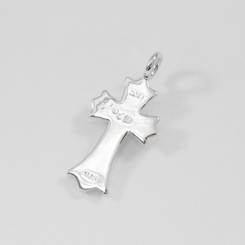 クロムハーツ CHARM TINY CH CROSS ヘッド クロス インボイス CHROME HEARTS（クロムハーツ） 【インボイス原本 / 純正CHポーチ付