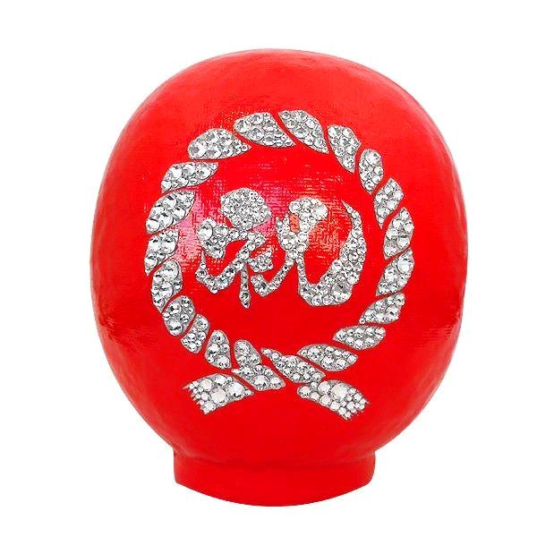 おしゃれ だるま 赤 レッド 金 スワロフスキー 高崎だるま