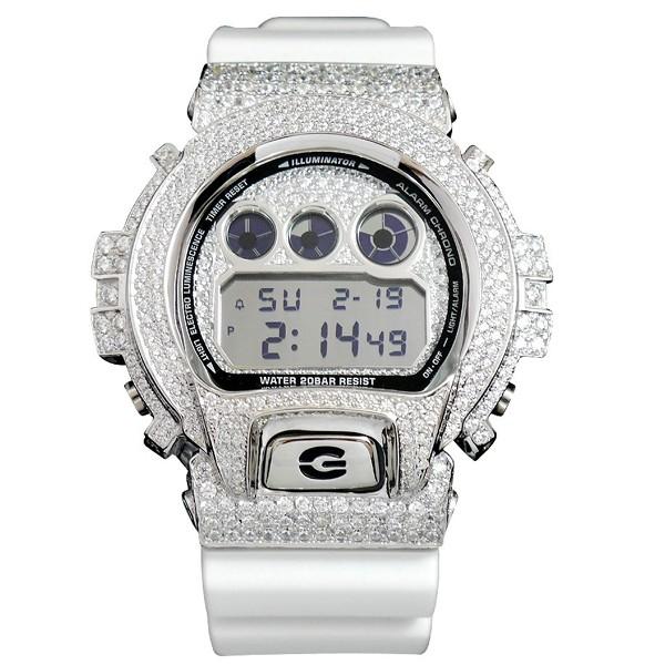 G-SHOCK G-SHOCKカスタム DW6900MR 防水仕様 ミラーダイヤル セミ