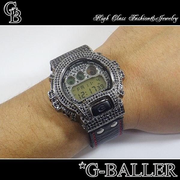 G-SHOCK G-SHOCKカスタム DW6900 コンプリートモデル ブラック レザー