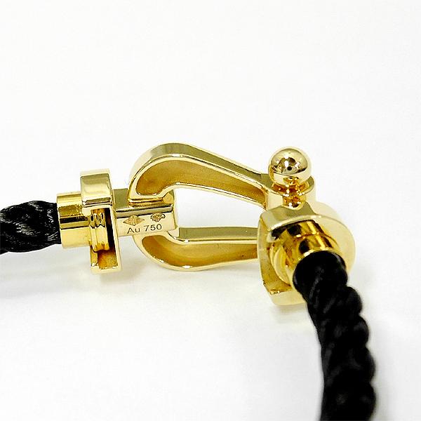 Fred 新品 未使用 FRED フレッド フォース10 ブレスレット YG イエロー  