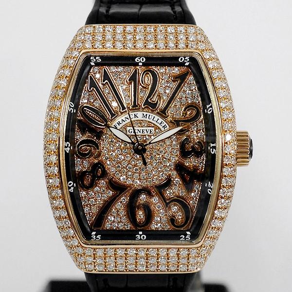 FRANCK MULLER フランクミュラー ヴァンガード レディース ダイヤモンド ピンクゴールド V32AT 新品未使用｜gbss｜02