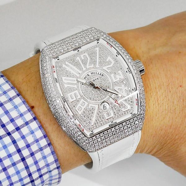 FRANCK MULLER フランクミュラー ヴァンガード 全面ダイヤモンド FRANCK MULLER フランクミュラー ヴァンガード 全面ダイヤモンド