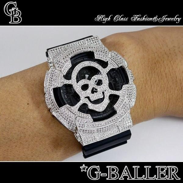 G-SHOCK Gショックカスタム スカルカバー 本体SET GA110 黒 G-SHOCK Gショックカスタム スカルカバー 本体SET GA110 黒