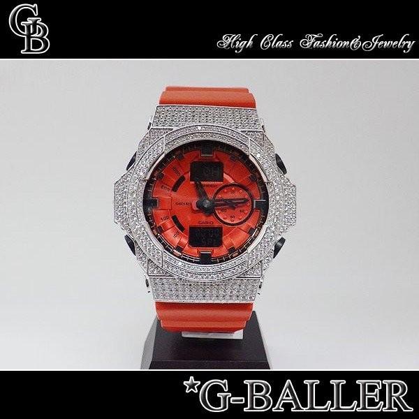 男性に人気！ Gショックカスタム 保証付 G-BALLER正規品 フルコンプリート GA150限定モデル 腕時計