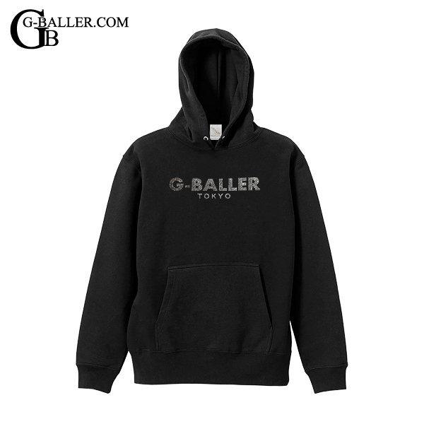 G-BALLER / ジーボーラー】TOKYO ラインストーンパーカー ブラック