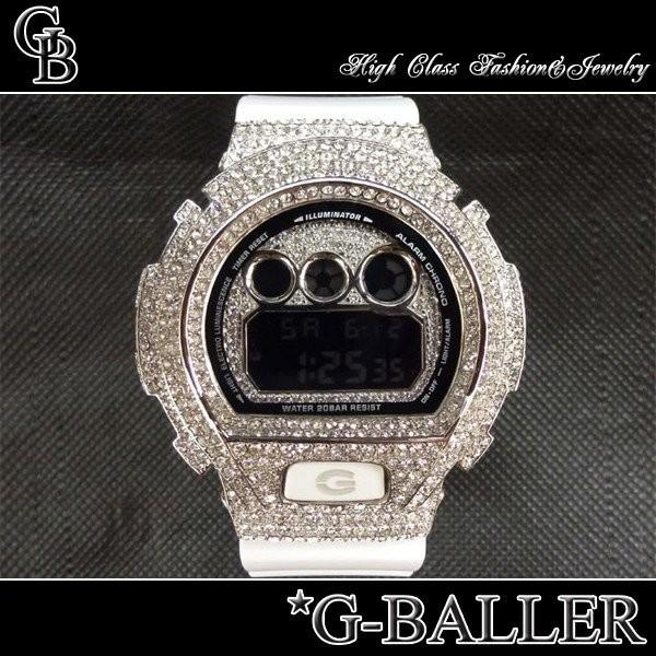 G-SHOCK G-SHOCKカスタム DW6900 ラインストーンカスタム G-BALLER正規
