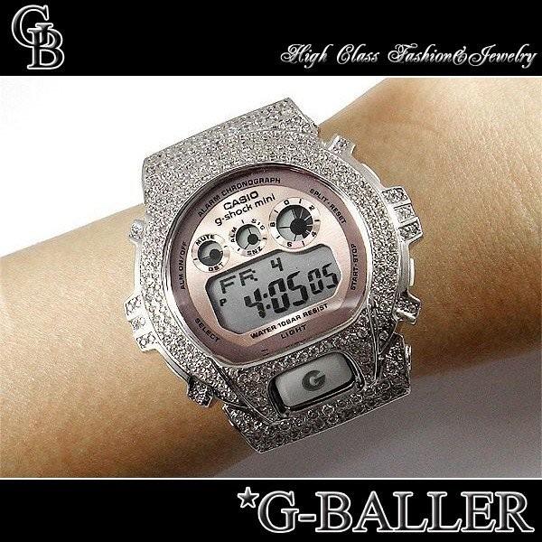 G-SHOCK G-SHOCKカスタム GMN-691 白 ピンクゴールド本体 カスタム 