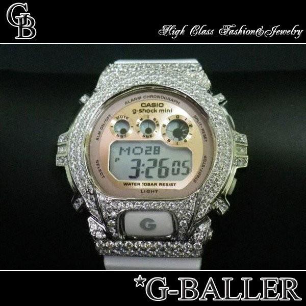 G-SHOCK G-SHOCKカスタム GMN-691 白 ピンクゴールド本体 カスタム