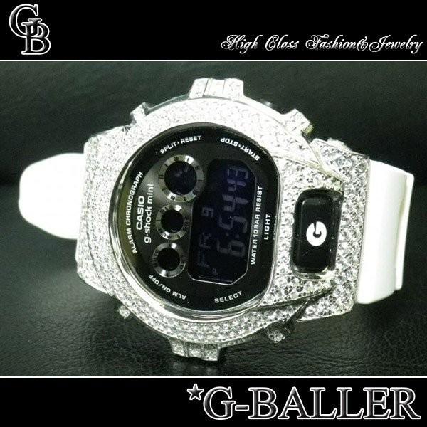 G-SHOCK G-SHOCKカスタム GMN-691 本体白 カスタムベゼル SET G-BALLER