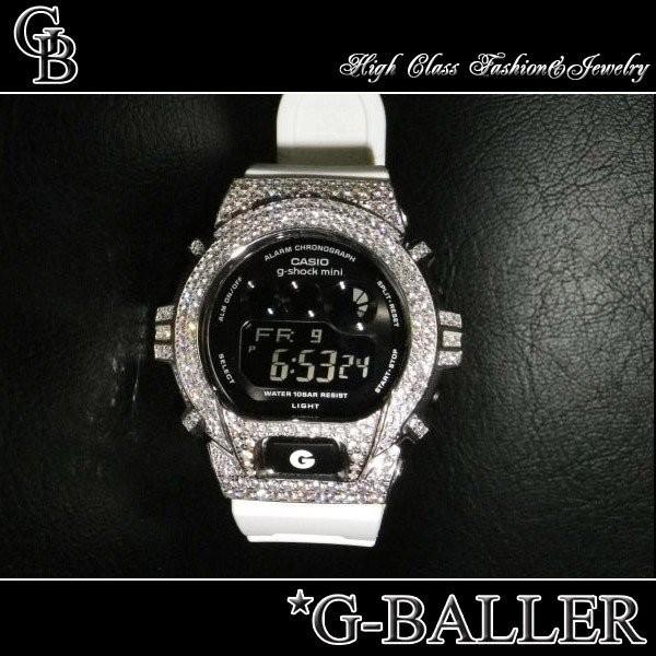 G-SHOCK G-SHOCKカスタム GMN-691 本体白 カスタムベゼル SET G-BALLER