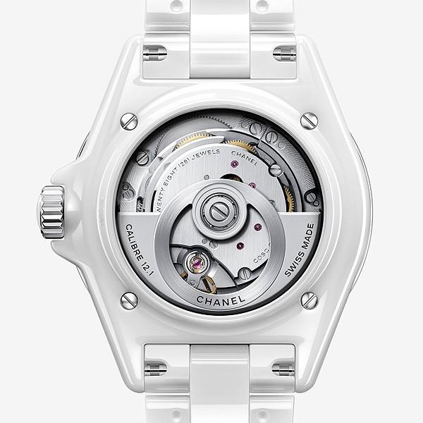 新型 Chanel シャネル J12 12pダイヤモンド メンズ レディース 38mm H5705 ホワイトセラミック ダイヤ 裏スケ 白 ユニセックス 新品 未使用 H5705 ジュエリーささき 通販 Yahoo ショッピング