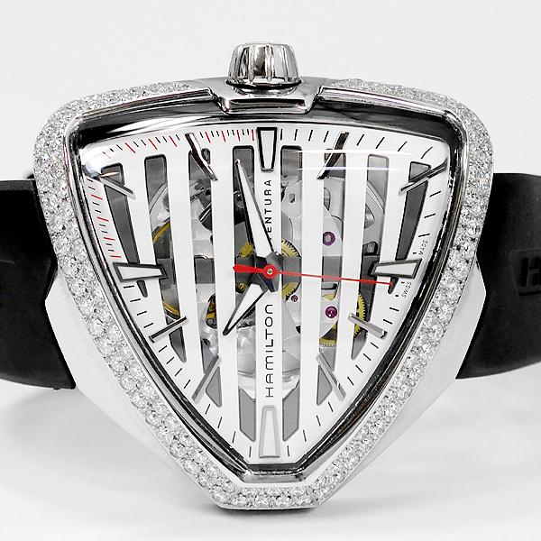 ひー　Hamilton ベンチュラ HAMILTON】ベンチュラ XXL Skeleton Auto - 高級時計正規販売店