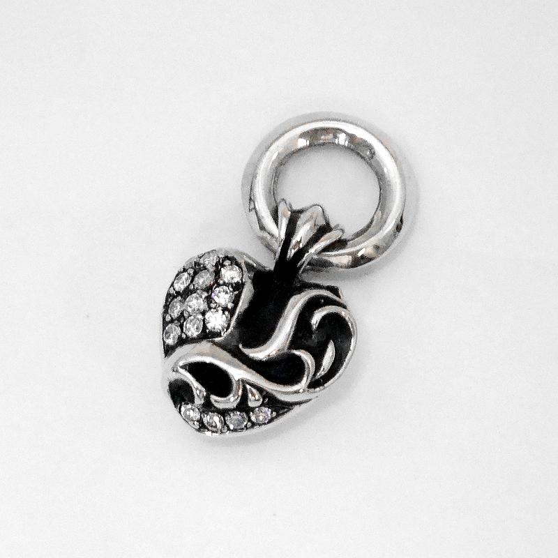 極美品 / レザーポーチ】CHROME HEARTS クロムハーツ ハート 極美品 / レザーポーチ】CHROME HEARTS クロムハーツ ハート